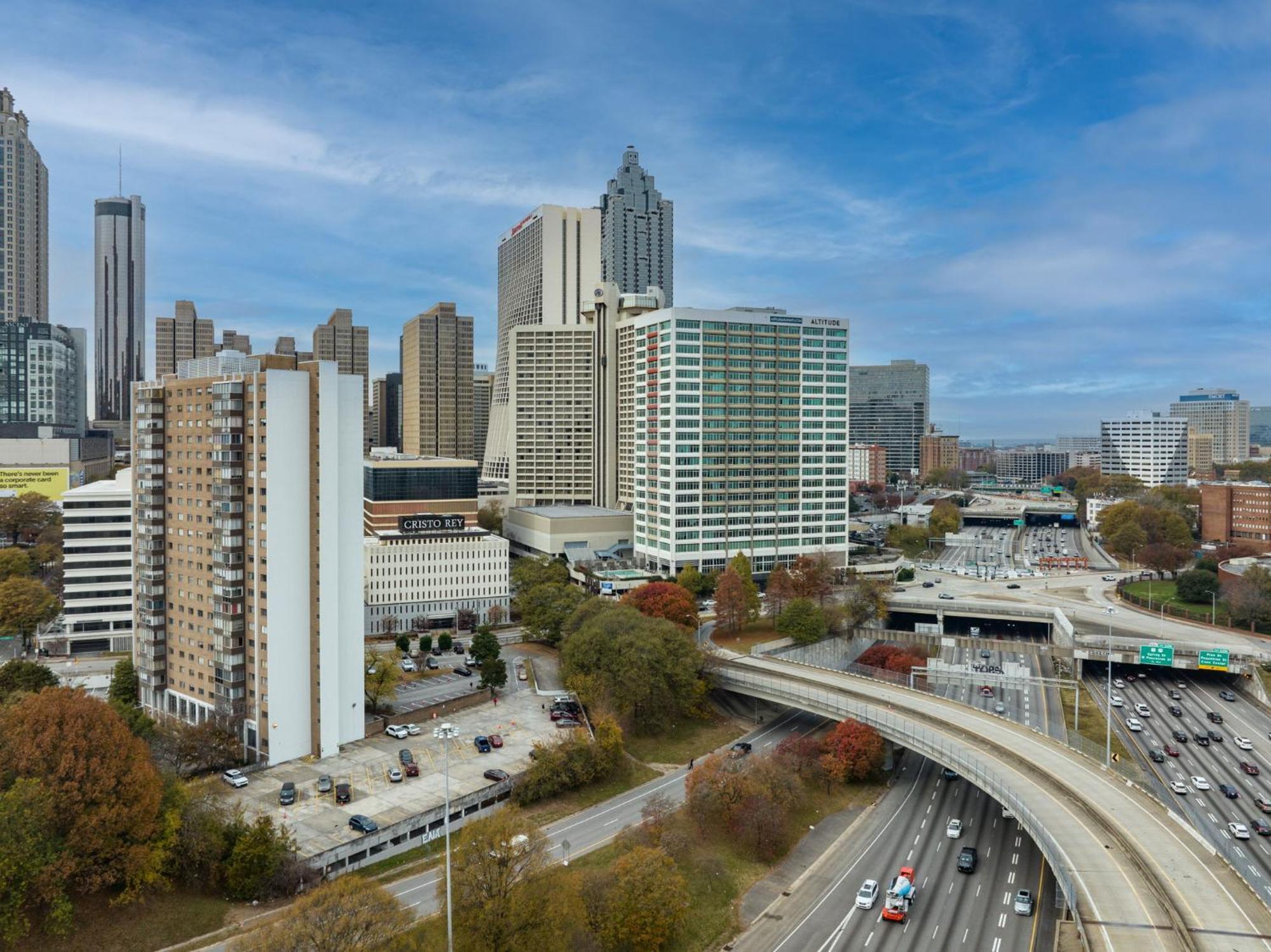 21Floor-Renovated 2Br,1Bath King And Queen Bed And Parking Atlanta Eksteriør billede